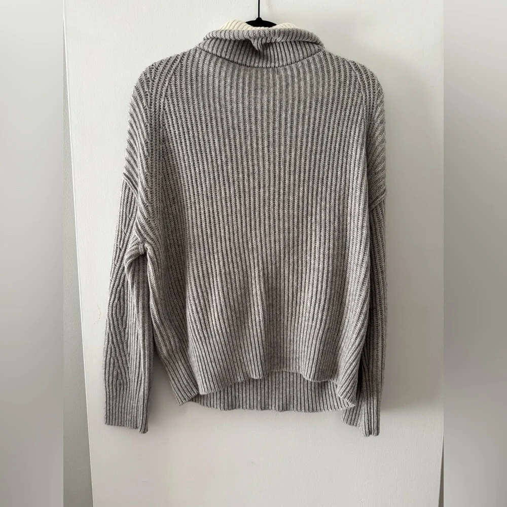 Banana Republic Oversized Half-Zip Sweater - Picture 3 of 5